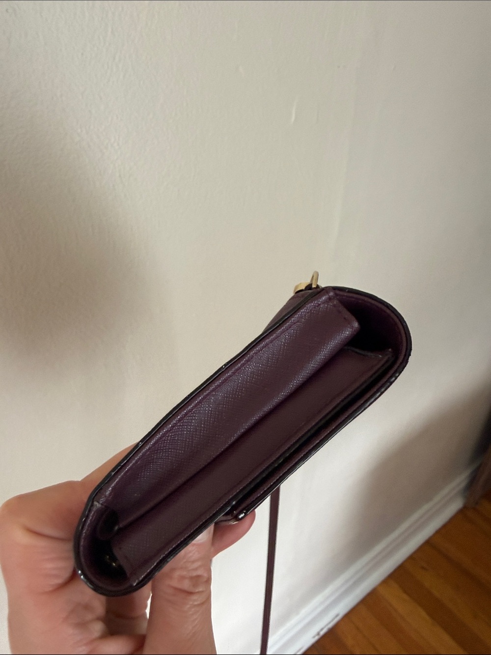 Kate Spade Women's Dark Plum Crossbody Shoulder Bag - Picture 4 of 13